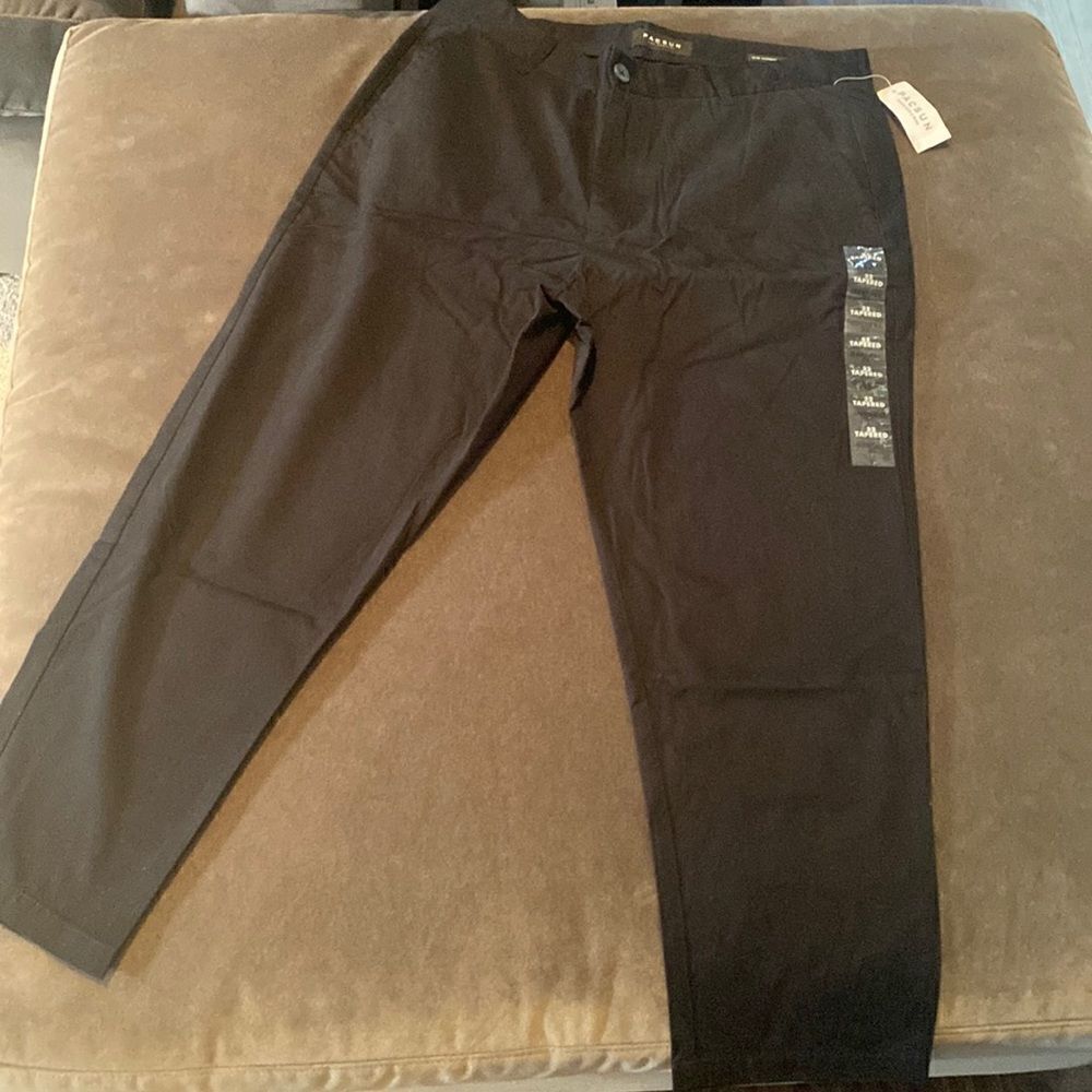 Pacsun Women’s Slim Tapered Pant Black 100% Cotton Size 32 NWT